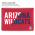 University of Arizona Wildcats Logo Split Red MacBook Air 13in (2020) Case plus Skin