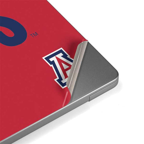 University of Arizona Wildcats Logo Split Red MacBook Pro 14in (2021-24) Skin