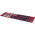 University of Arizona Wildcats Logo Split Red Magic Keyboard with Numeric Keypad Skin