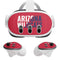 University of Arizona Wildcats Logo Split Red Meta Quest 3 Skin