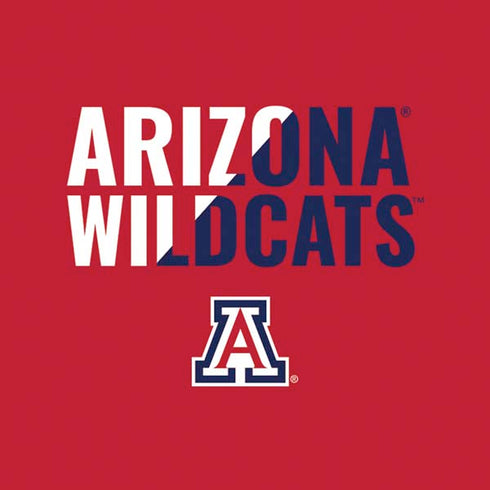 University of Arizona Wildcats Logo Split Red Moto E5 Play Skin