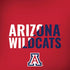 University of Arizona Wildcats Logo Split Red Moto G6 Skin