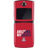 University of Arizona Wildcats Logo Split Red Motorola RAZR Skin