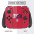 University of Arizona Wildcats Logo Split Red Nintendo Switch Bundle Skin