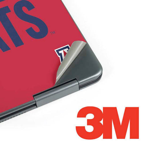 University of Arizona Wildcats Logo Split Red Notebook 9 Pro 13in (2017) Skin