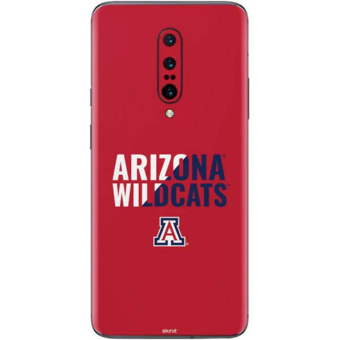 University of Arizona Wildcats Logo Split Red OnePlus 7 Pro Skin
