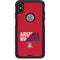 University of Arizona Wildcats Logo Split Red Otterbox Commuter iPhone Skin