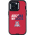 University of Arizona Wildcats Logo Split Red Otterbox Defender iPhone Skin