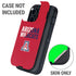 University of Arizona Wildcats Logo Split Red Otterbox Defender iPhone Skin