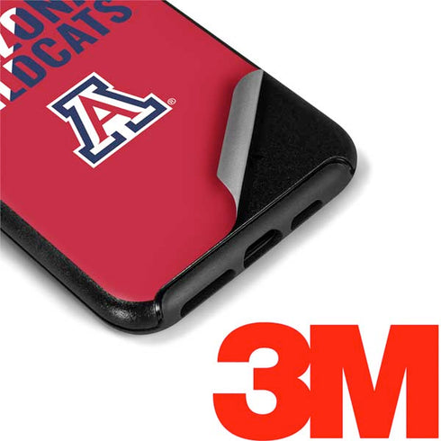 University of Arizona Wildcats Logo Split Red Otterbox Symmetry iPhone Skin