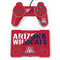 University of Arizona Wildcats Logo Split Red PlayStation Classic Bundle Skin