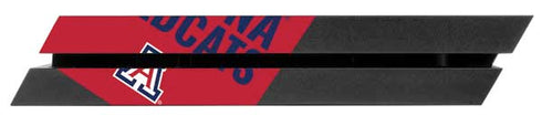 University of Arizona Wildcats Logo Split Red PS4 Console Skin