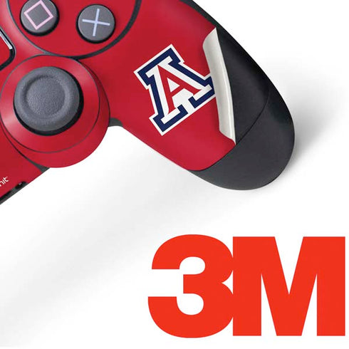University of Arizona Wildcats Logo Split Red PS4 Controller Skin