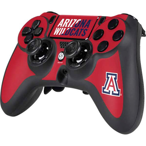 University of Arizona Wildcats Logo Split Red PS4/PC SCUF Impact Controller Skin