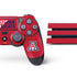 University of Arizona Wildcats Logo Split Red PS4 Pro Bundle Skin