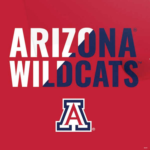 University of Arizona Wildcats Logo Split Red PS4 Pro Console Skin