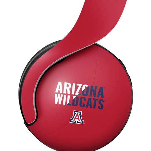 University of Arizona Wildcats Logo Split Red PULSE 3D Wireless Headset for PS5 Skin