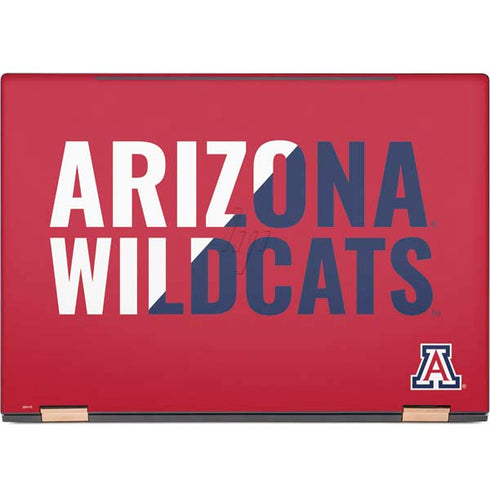 University of Arizona Wildcats Logo Split Red HP Spectre Skin