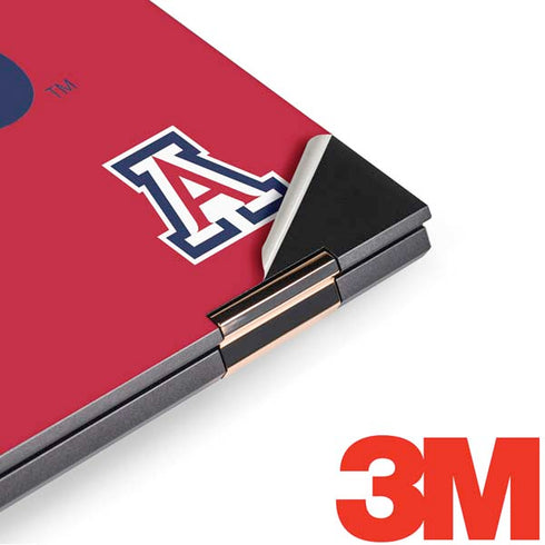 University of Arizona Wildcats Logo Split Red HP Spectre Skin