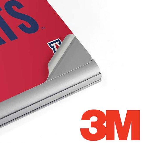University of Arizona Wildcats Logo Split Red Surface Book 2 13.5in Skin