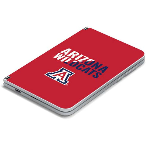 University of Arizona Wildcats Logo Split Red Surface Duo Skin