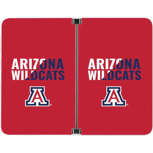 University of Arizona Wildcats Logo Split Red Surface Duo Skin