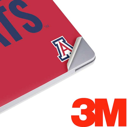 University of Arizona Wildcats Logo Split Red Surface Laptop 3 13.5in Skin