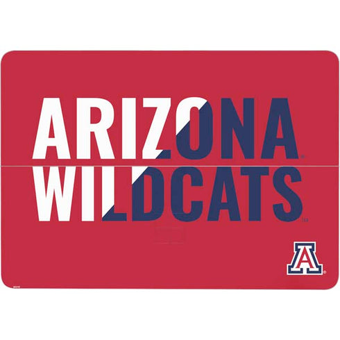 University of Arizona Wildcats Logo Split Red Surface Laptop Studio Skin