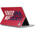 University of Arizona Wildcats Logo Split Red Surface Laptop Studio Skin