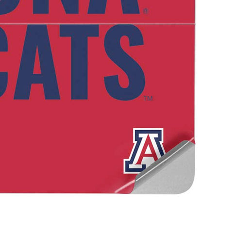 University of Arizona Wildcats Logo Split Red Surface Laptop Studio Skin