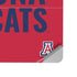 University of Arizona Wildcats Logo Split Red Surface Laptop Studio Skin