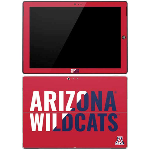 University of Arizona Wildcats Logo Split Red Surface Pro 3 Skin