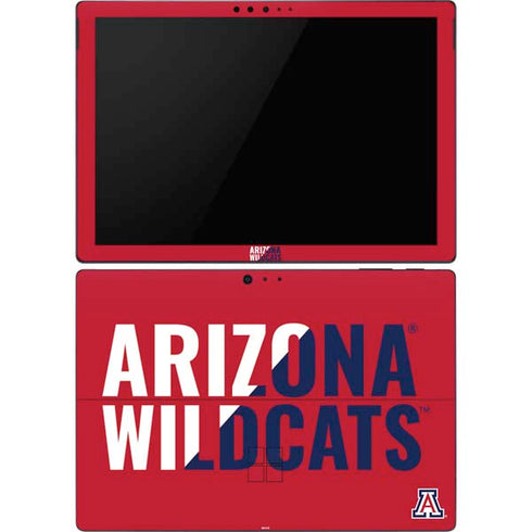 University of Arizona Wildcats Logo Split Red Surface Pro 6 Skin