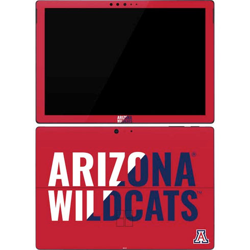 University of Arizona Wildcats Logo Split Red Surface Pro 7 Skin