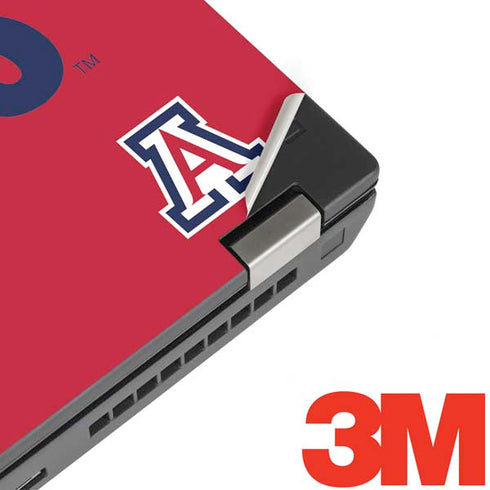 University of Arizona Wildcats Logo Split Red Lenovo ThinkPad Skin