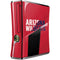 University of Arizona Wildcats Logo Split Red Xbox 360 Slim (2010) Skin