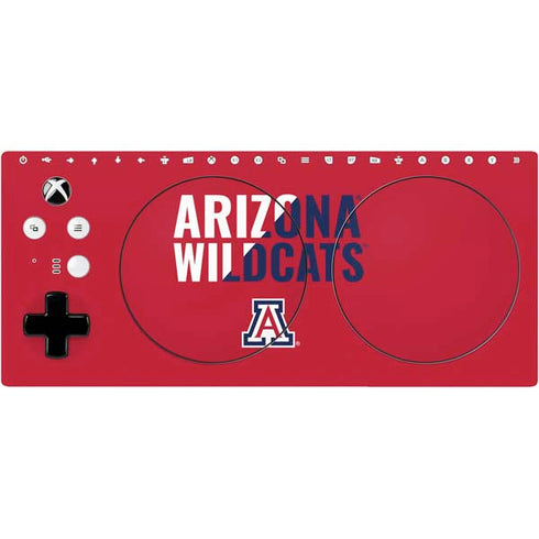 University of Arizona Wildcats Logo Split Red Xbox Adaptive Controller Skin