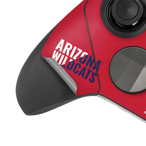 University of Arizona Wildcats Logo Split Red Xbox Elite Wireless Controller Series 2 Skin