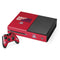 University of Arizona Wildcats Logo Split Red Xbox One Console and Controller Bundle Skin