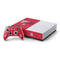 University of Arizona Wildcats Logo Split Red Xbox One S All-Digital Edition Bundle Skin