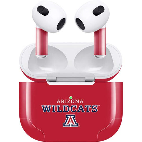 University of Arizona Wildcats Red Apple AirPods (3rd Gen 2021) Skin