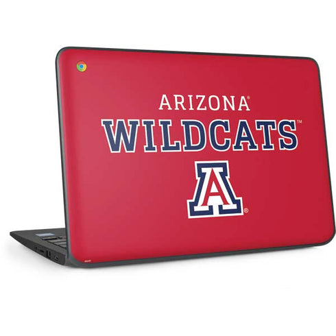 University of Arizona Wildcats Red HP Chromebook Skin