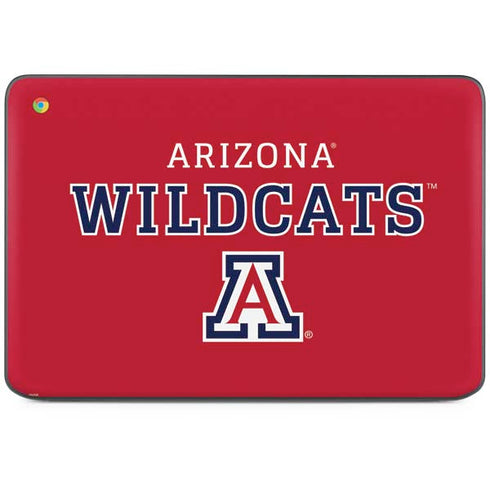 University of Arizona Wildcats Red HP Chromebook Skin