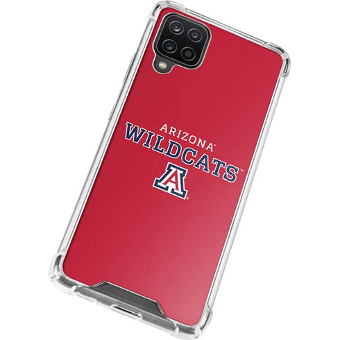 University of Arizona Wildcats Red Galaxy A12 Clear Case