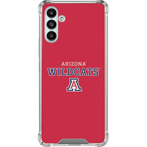 University of Arizona Wildcats Red Galaxy A13 5G Clear Case