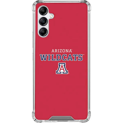 University of Arizona Wildcats Red Galaxy A15 5G Clear Case