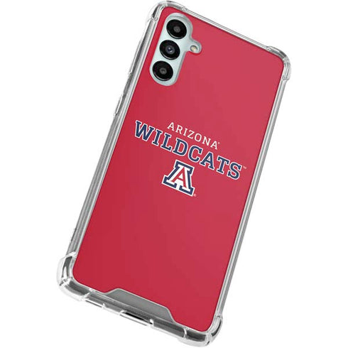 University of Arizona Wildcats Red Galaxy A15 5G Clear Case