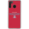 University of Arizona Wildcats Red Galaxy A21 Clear Case