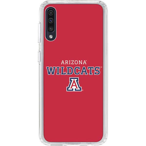 University of Arizona Wildcats Red Galaxy A50 Clear Case