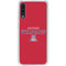 University of Arizona Wildcats Red Galaxy A50 Clear Case